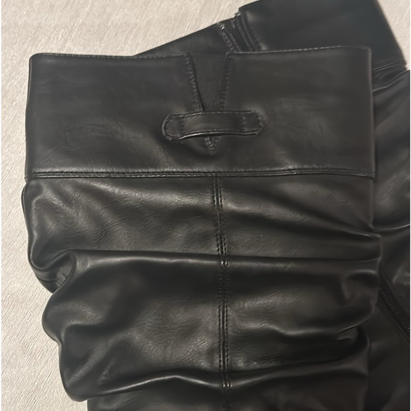 Easy Street Women’s ‘Jayda’ Style Wide Calf Scrunch Style Heeled Boots Size 7.5 - Picture 3 of 13